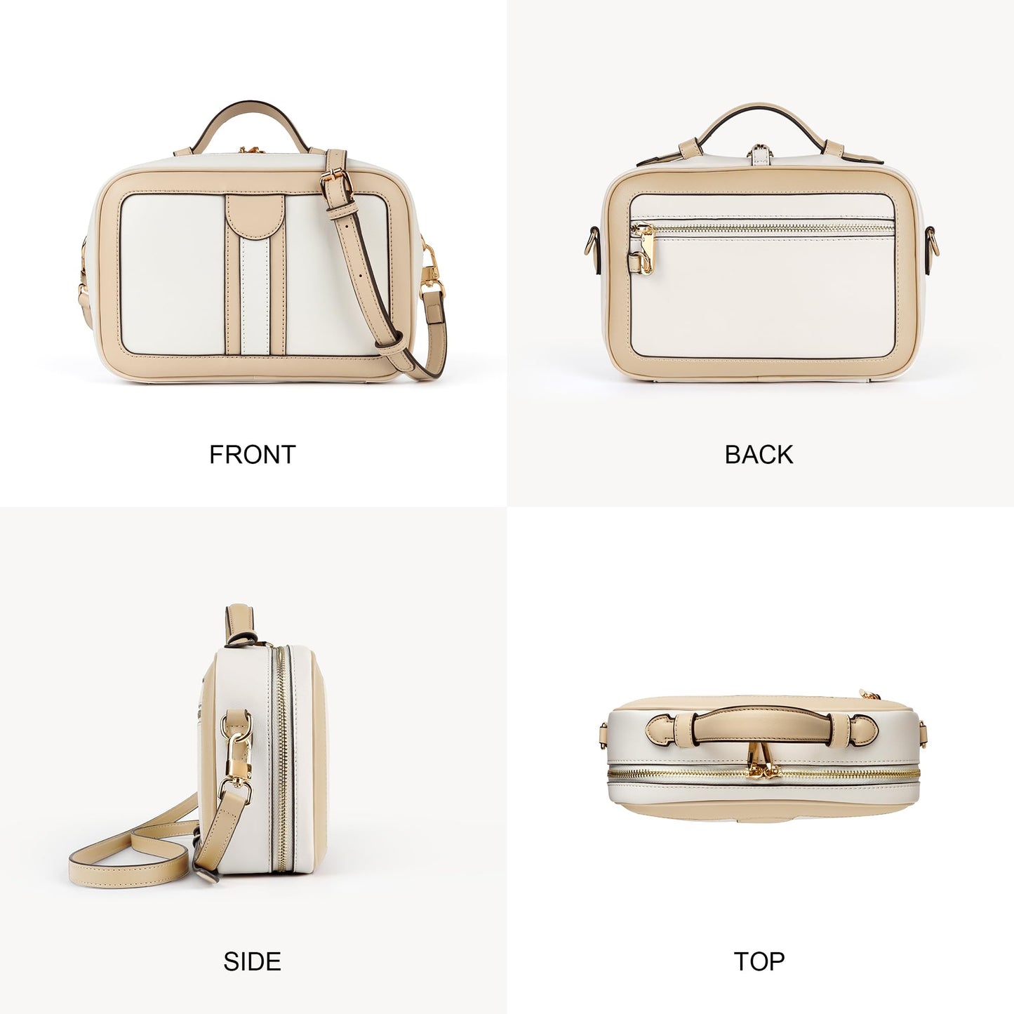 Anti Theft Crossbody Bag For Women Men Trendy. Rfid Blocking Bag Locking Zippered Travel Bag Top Handle Shoulder Handbags
