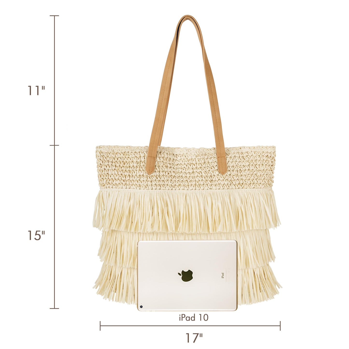 Beach Tote Bag for Women, Hand Woven Bags, Natural Fibre Boho Purse, Top Handle Hobo Handbag, Straw Summer Purses