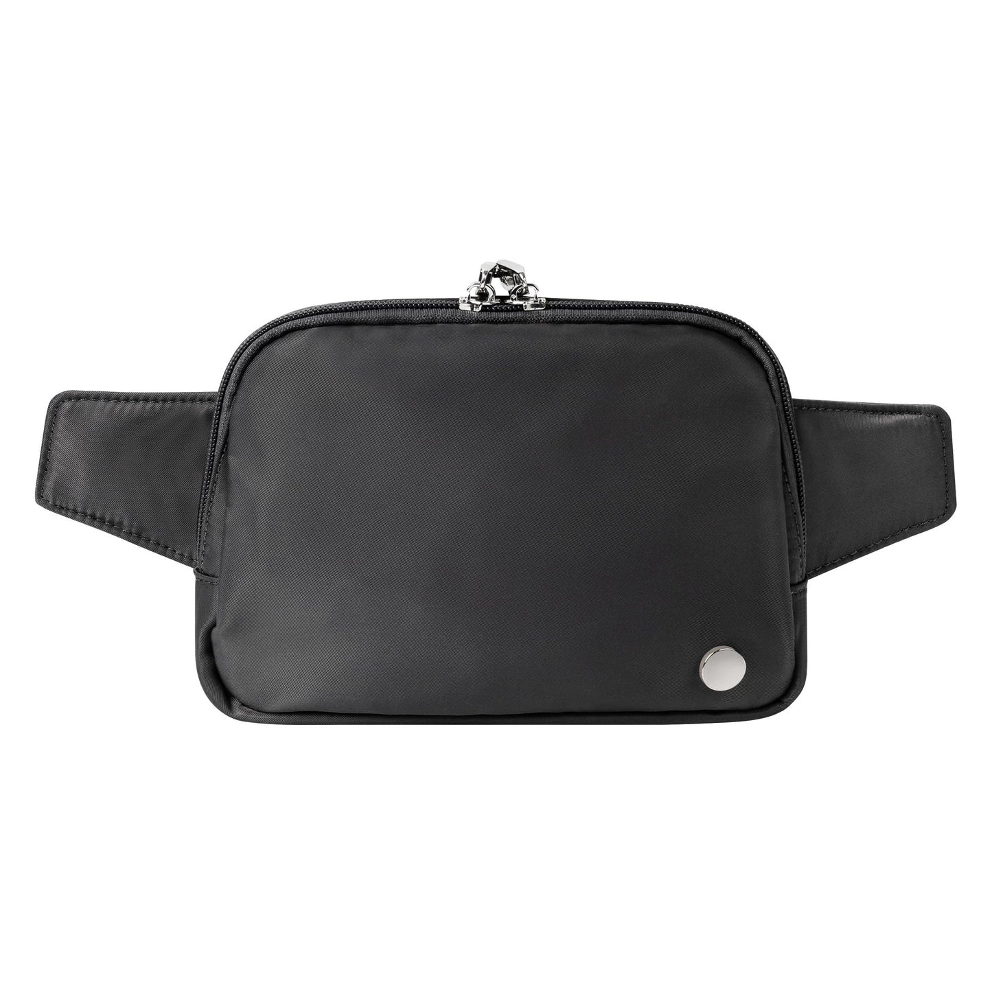Anti Theft Fanny Pack 2L Belt Bag Crossbody Bag for Women Men Rfid Blocking Sling Bag Waist Bags for Travel, Black