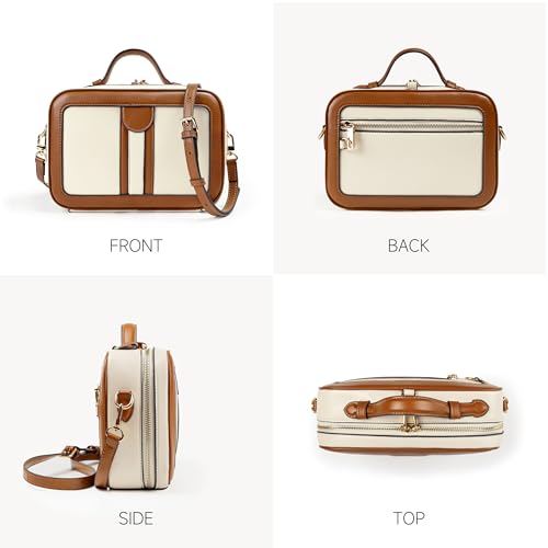 Anti Theft Crossbody Bag For Women Men Trendy. Rfid Blocking Bag Locking Zippered Travel Bag Top Handle Shoulder Handbags