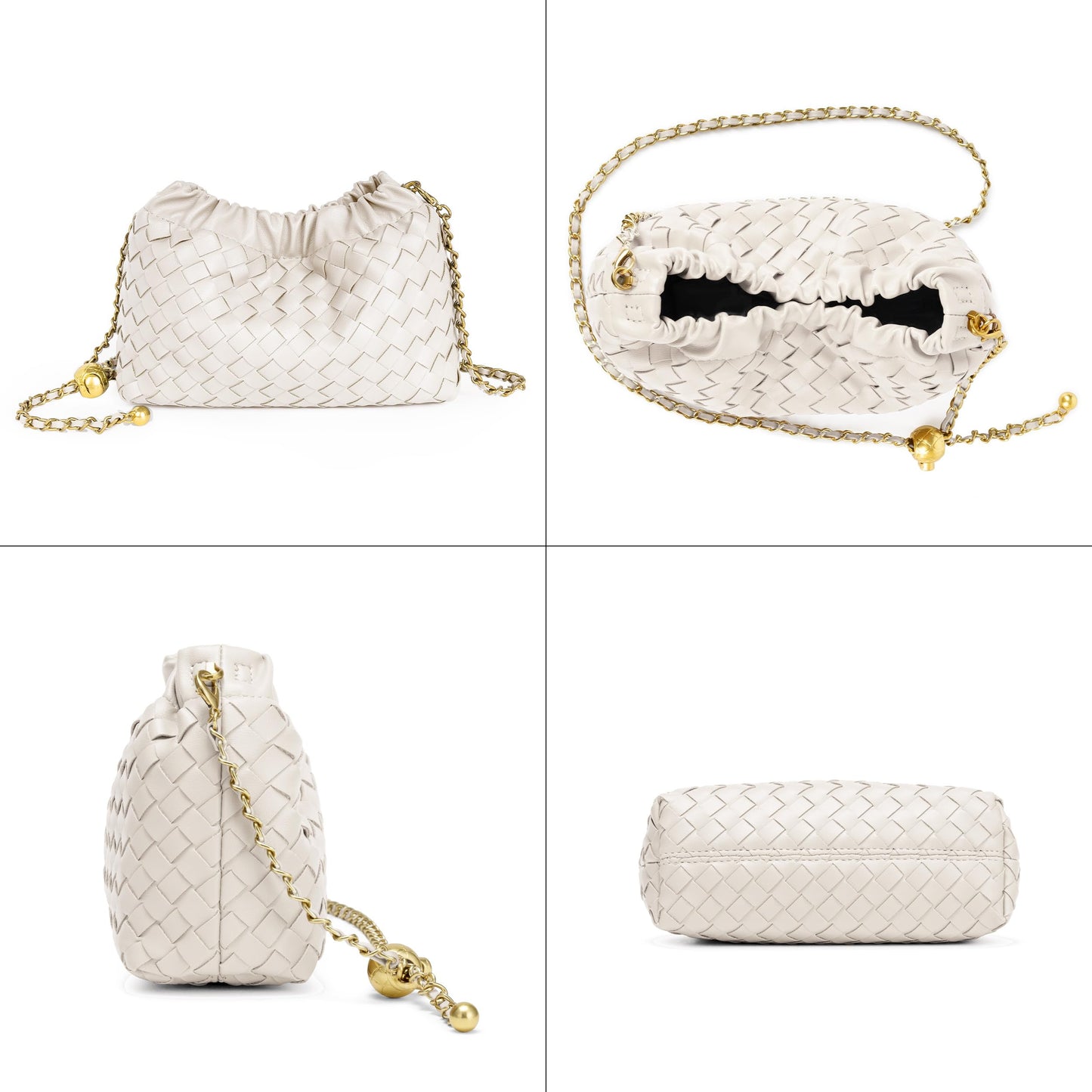 Small Crossbody Bag For Women Trendy.Dumpling Bag Clutch Purse For Women Evening Bag Cloud Purse Vegan Leather Hobo Bag