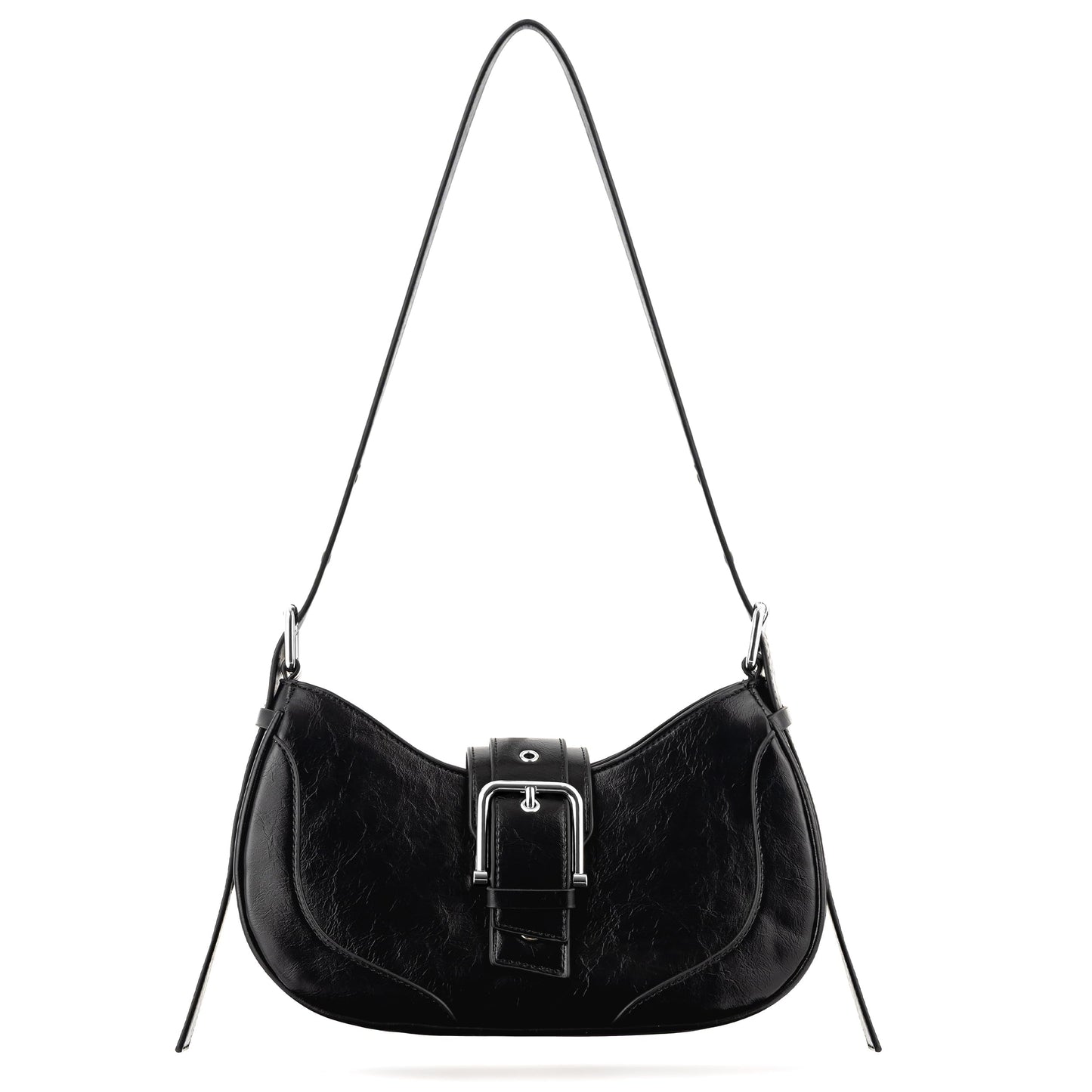 Joryin Y2K Purse Vintage Shoulder Bag Crossbody Bag for Women Hobo Crescent Handbag Retro Underarm Bag