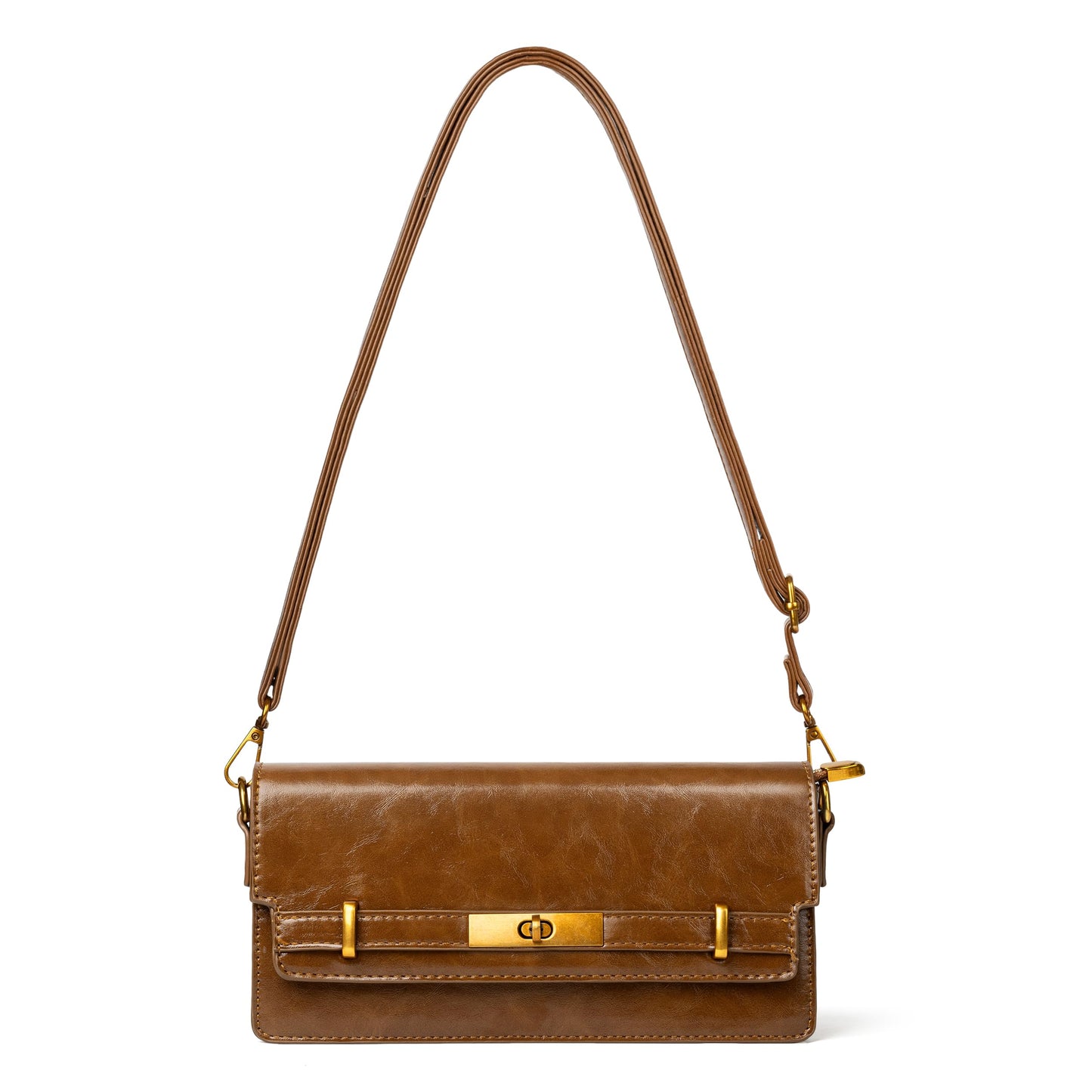 Joryin Shoulder Bag Flap Crossbody Bag for Women Small Purses Clutch Handbag Underarm Bag Tote Bag