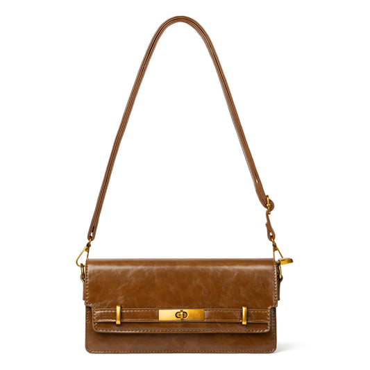 Joryin Shoulder Bag Flap Crossbody Bag for Women Small Purses Clutch Handbag Underarm Bag Tote Bag