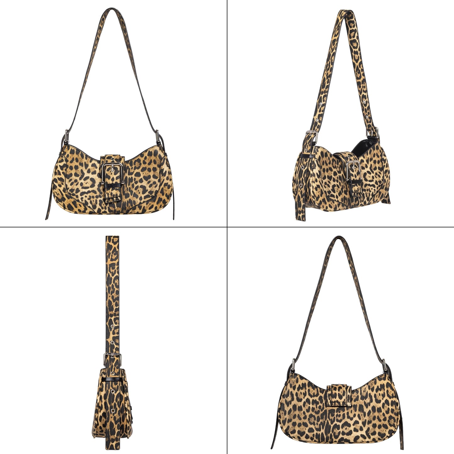 Joryin Y2K Purse Vintage Shoulder Bag Crossbody Bag for Women Hobo Crescent Handbag Retro Underarm Bag