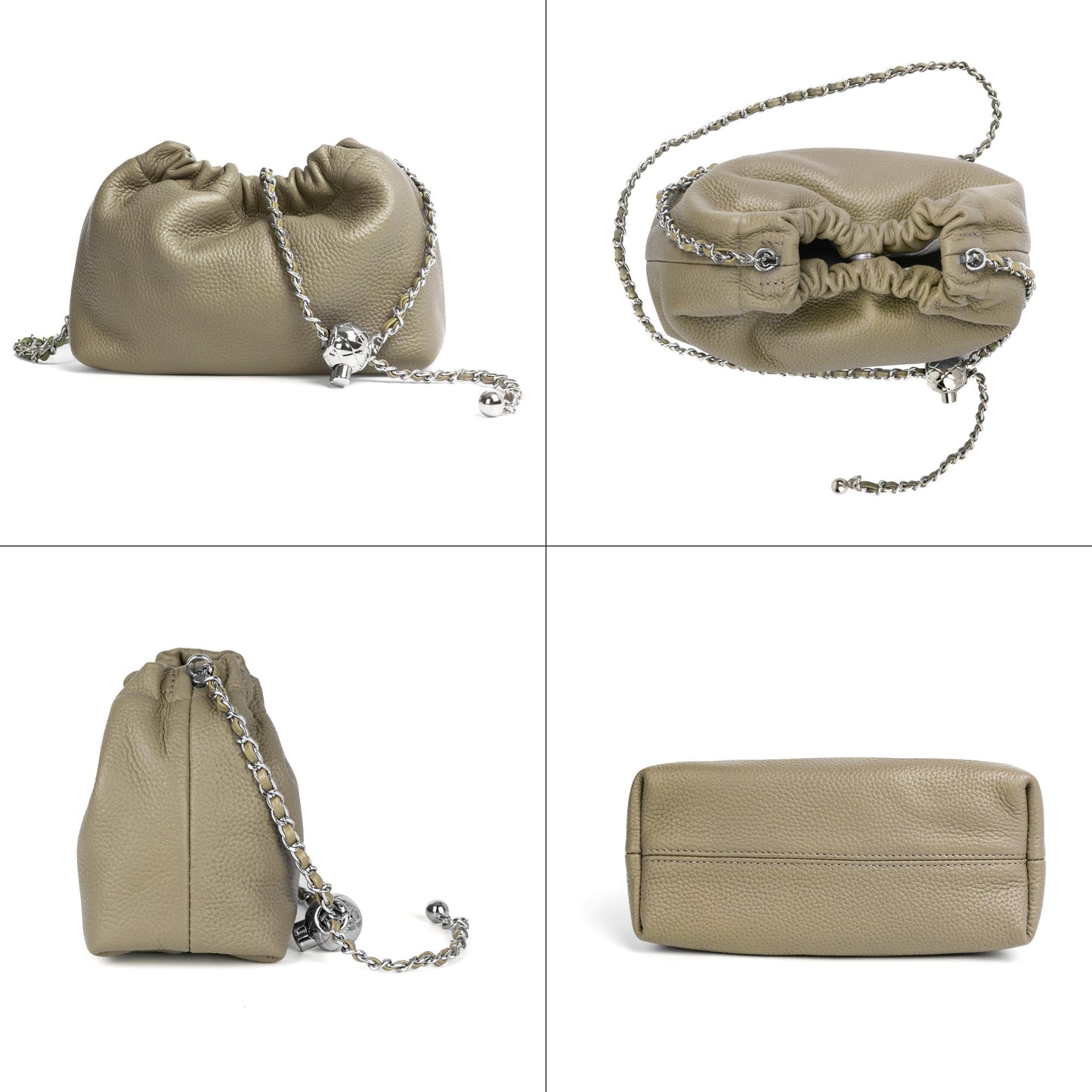 Small Crossbody Bag For Women Trendy.Dumpling Bag Clutch Purse For Women Evening Bag Cloud Purse Vegan Leather Hobo Bag