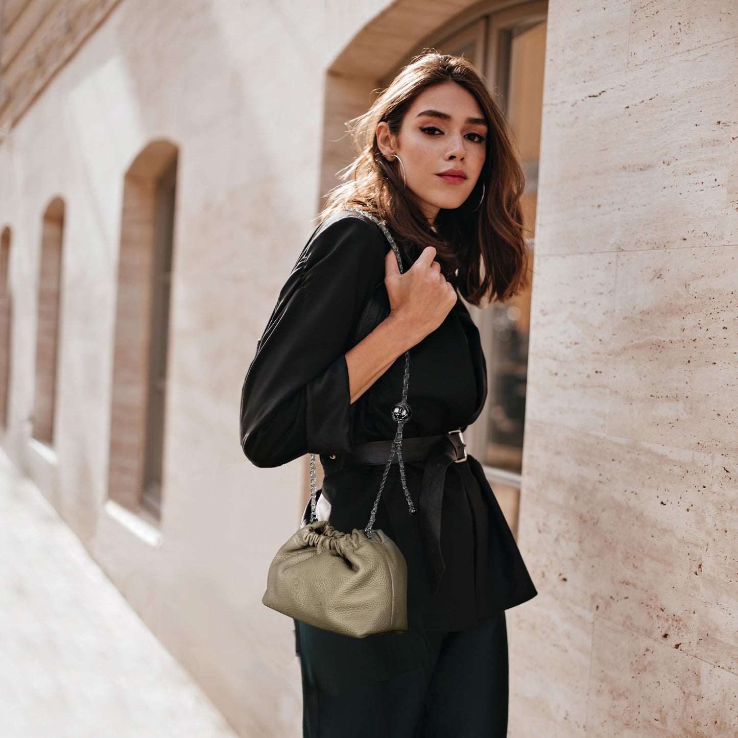 Small Crossbody Bag For Women Trendy.Dumpling Bag Clutch Purse For Women Evening Bag Cloud Purse Vegan Leather Hobo Bag