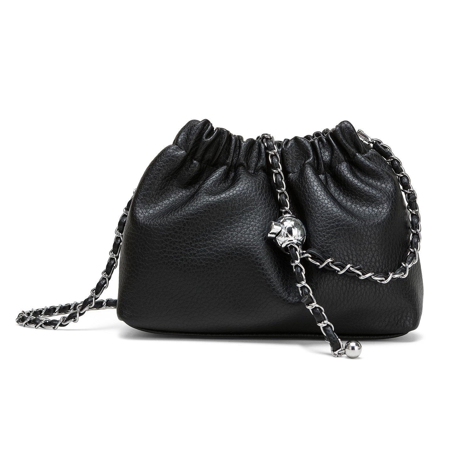 Joryin Trendy Dumpling Women's Crossbody Bag - Evening Clutch Vegan & Genuine Leather Hobo Cloud Purse