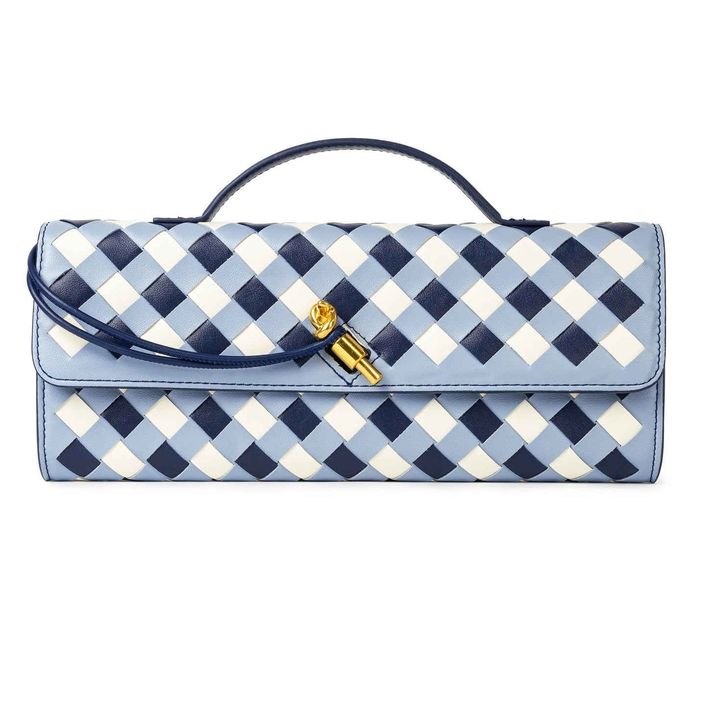 Joryin Woven Purse for Women Evening Clutch Woven Leather Handbags Crossbody Bag Purse Formal Evening Bag, Vegan Leather