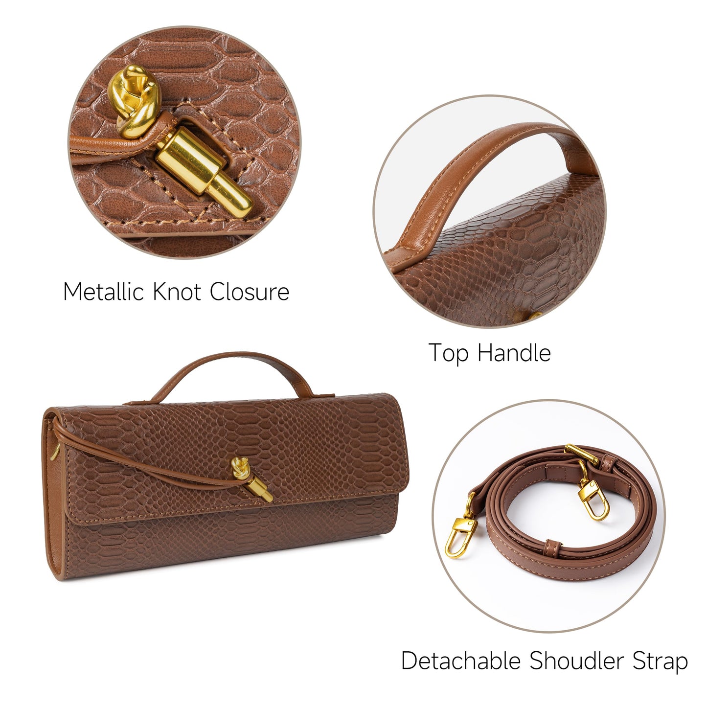 Joryin Woven Purse for Women Evening Clutch Woven Leather & Suede Handbags Crossbody Bag Suede Purse Formal Evening Bag