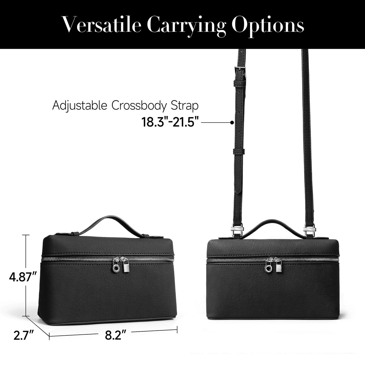 Joryin Crossbody Bag for Women Top-Handle Purse Small Pouch Designer Evening Clutch Shoulder Handbag Trendy