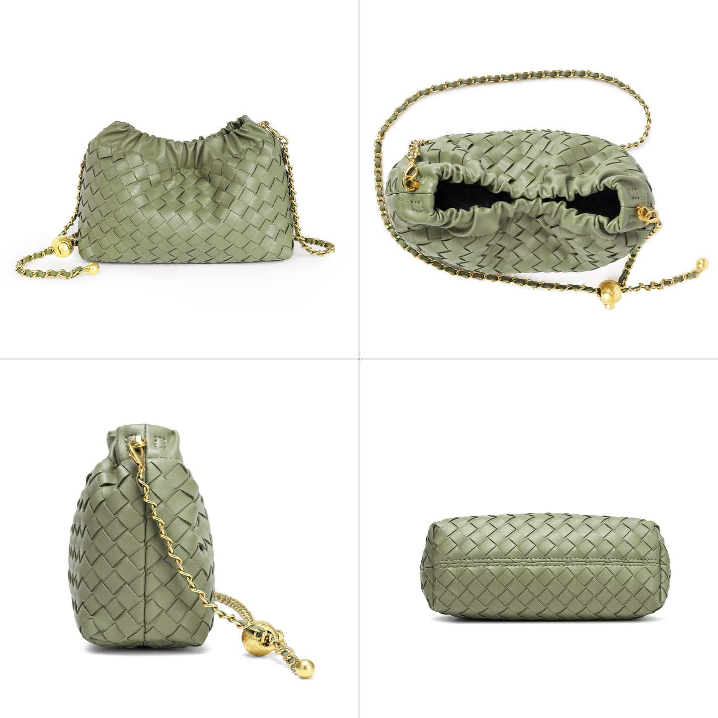 Small Crossbody Bag For Women Trendy.Dumpling Bag Clutch Purse For Women Evening Bag Cloud Purse Vegan Leather Hobo Bag