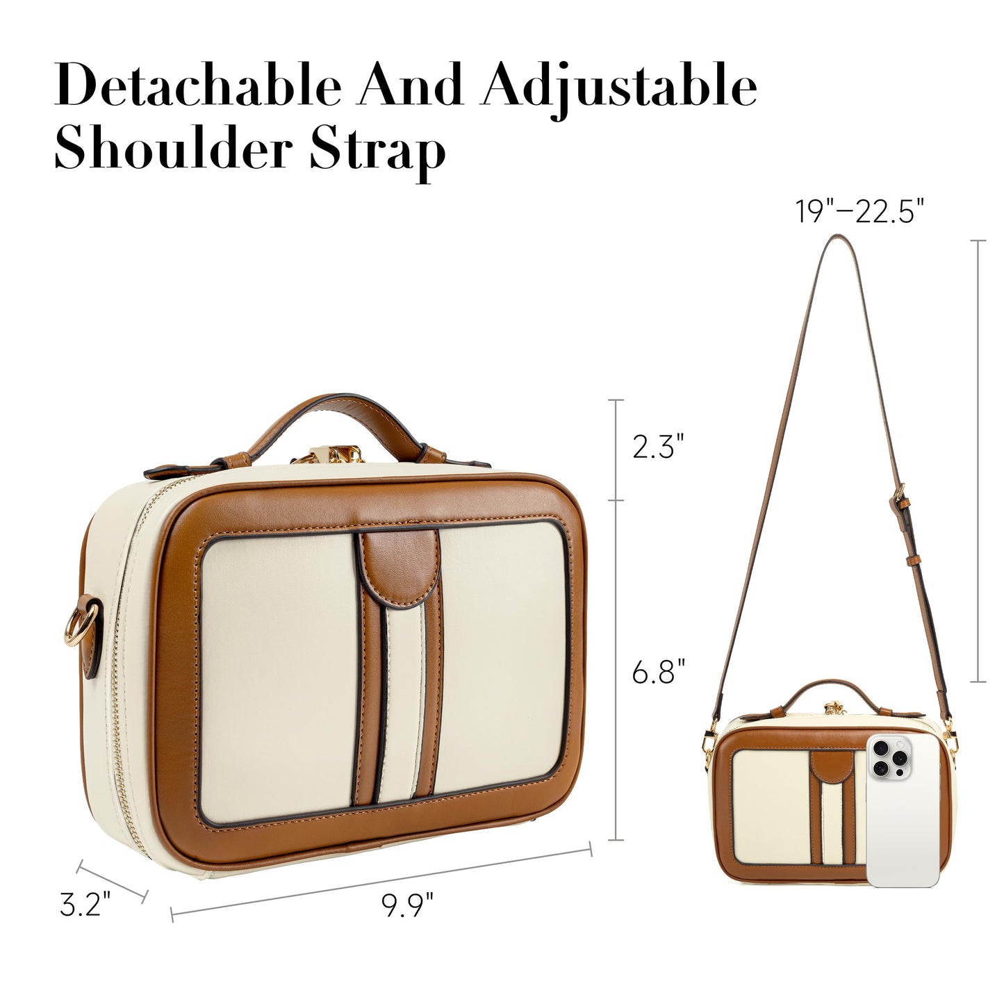 Anti Theft Crossbody Bag for Women Trendy, Rfid Blocking Crossbody Purse Travel Bag Top Handle Small Shoulder Handbag