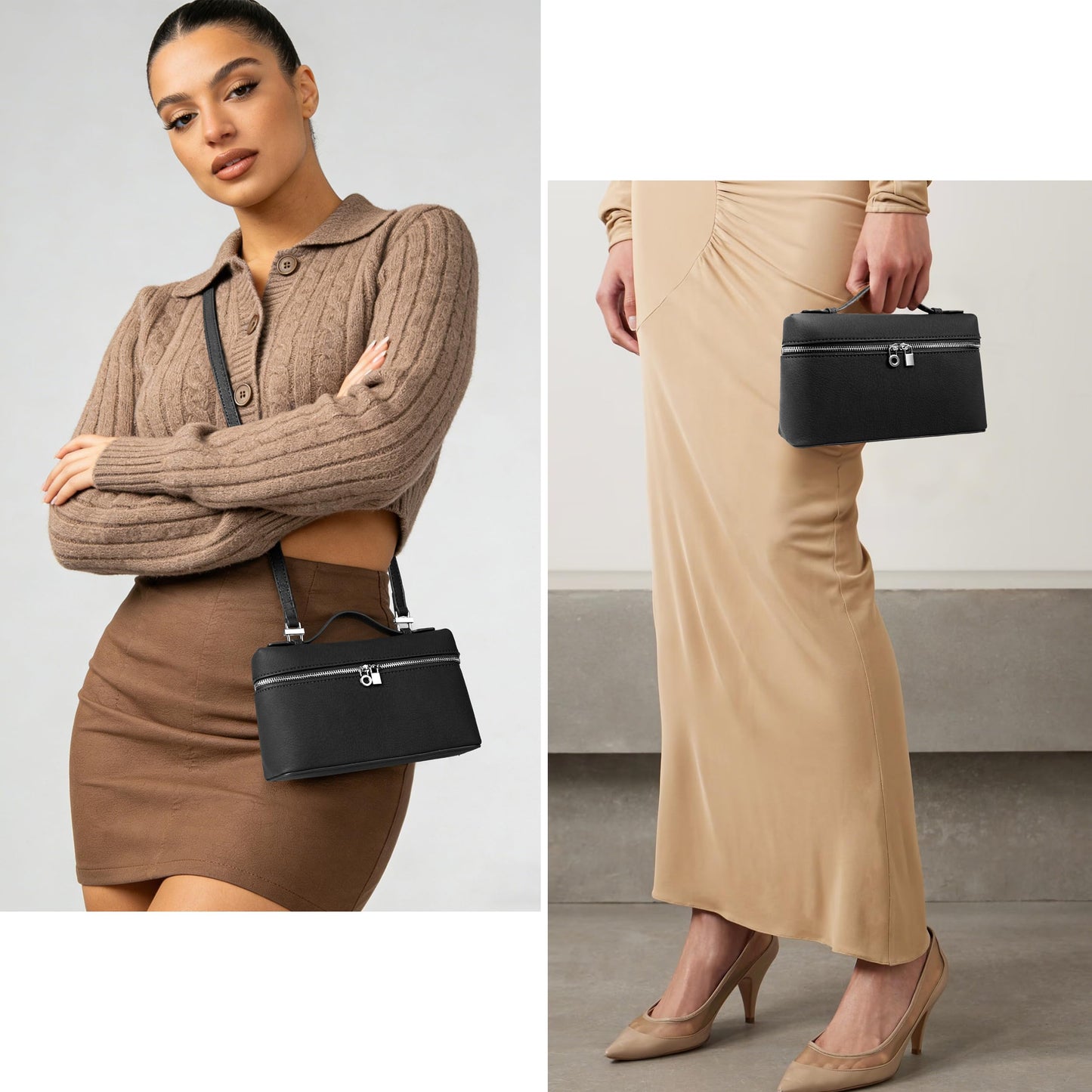 Joryin Crossbody Bag for Women Top-Handle Purse Small Pouch Designer Evening Clutch Shoulder Handbag Trendy
