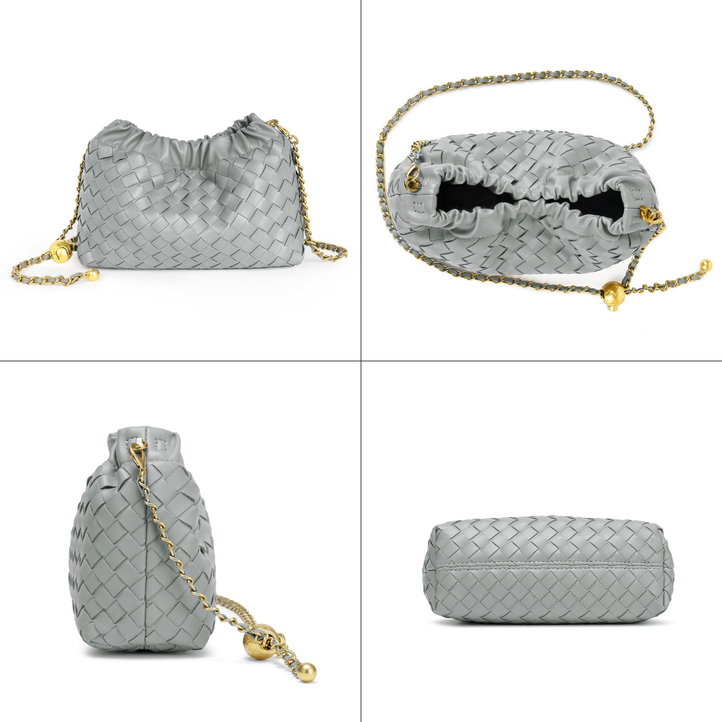 Small Crossbody Bag For Women Trendy.Dumpling Bag Clutch Purse For Women Evening Bag Cloud Purse Vegan Leather Hobo Bag