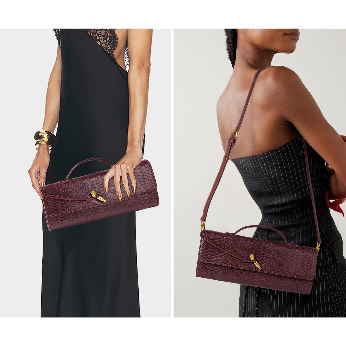 Joryin Woven Purse for Women Evening Clutch Woven Leather & Suede Handbags Crossbody Bag Suede Purse Formal Evening Bag