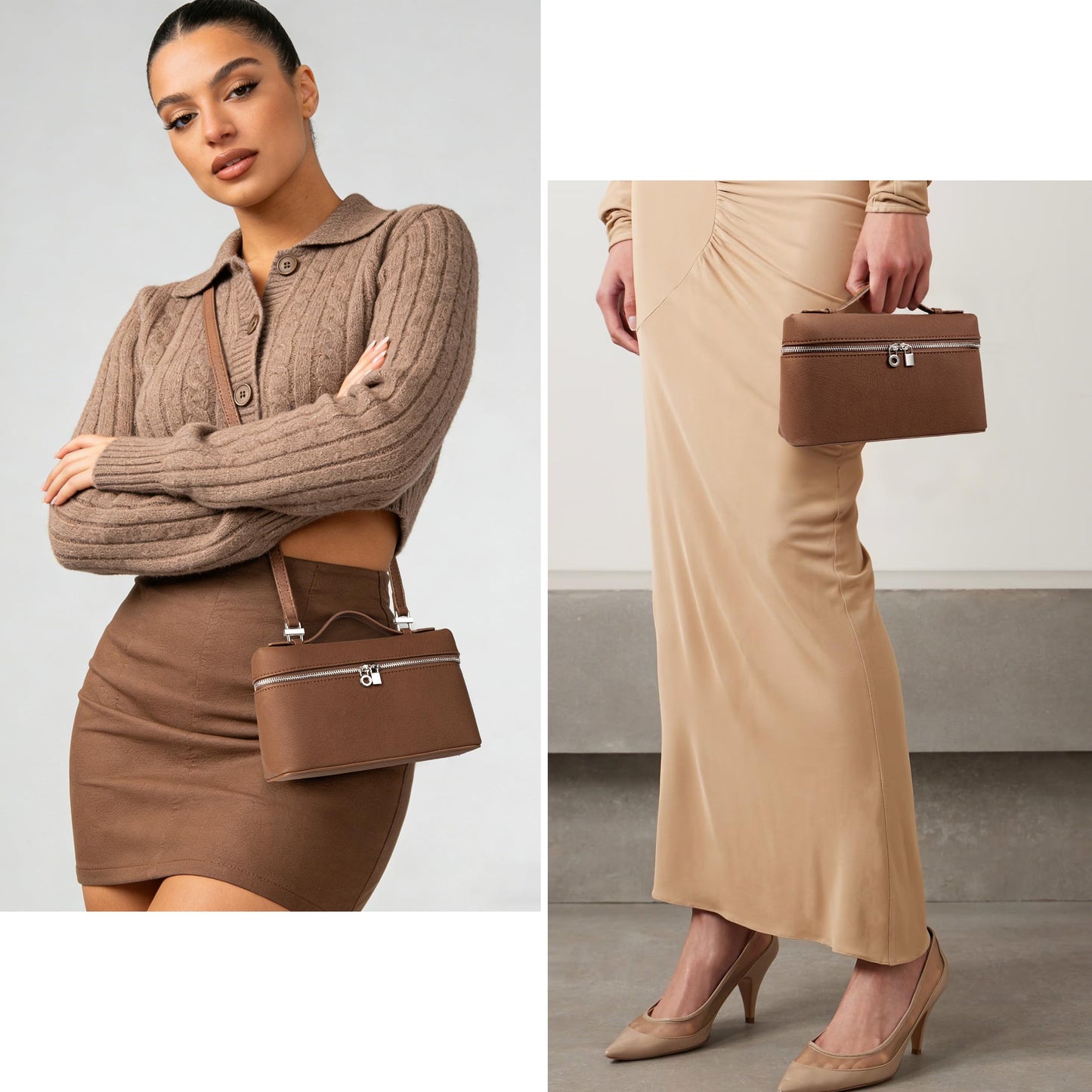 Joryin Crossbody Bag for Women Top-Handle Purse Small Pouch Designer Evening Clutch Shoulder Handbag Trendy