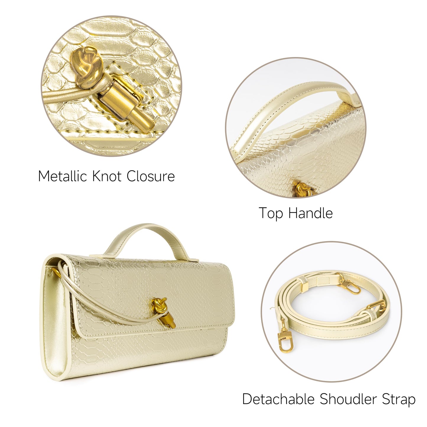 Joryin Woven Purse for Women Evening Clutch Woven Leather & Suede Handbags Crossbody Bag Suede Purse Formal Evening Bag