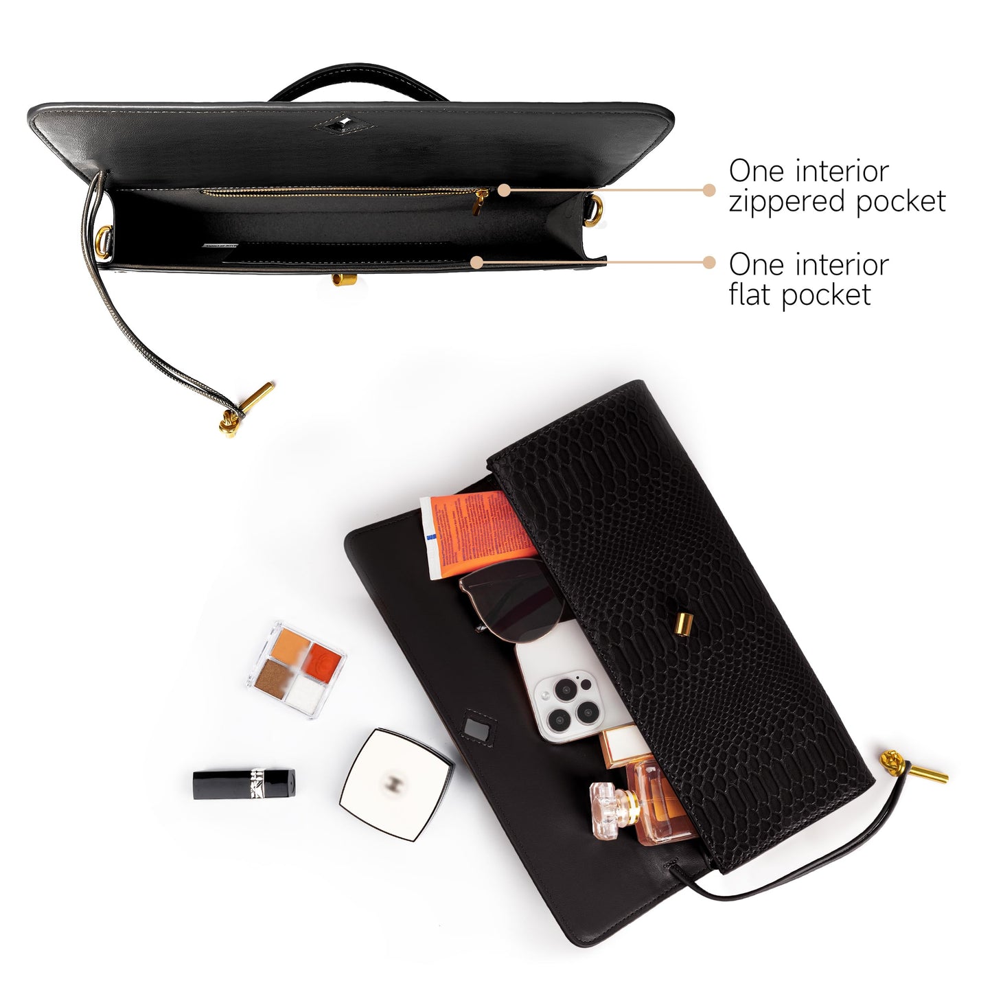 Joryin Woven Purse for Women Evening Clutch Woven Leather & Suede Handbags Crossbody Bag Suede Purse Formal Evening Bag