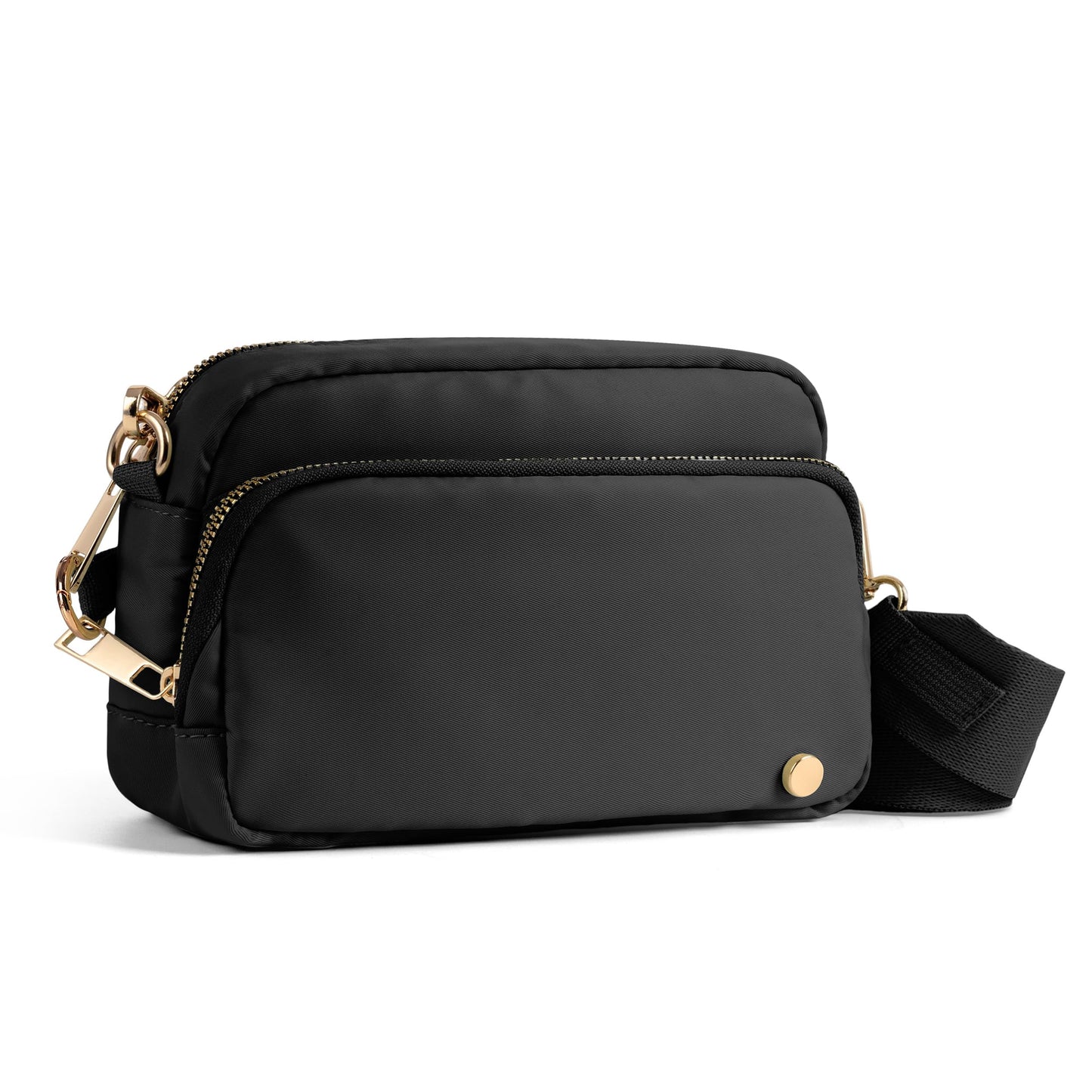 Joryin Anti Theft Crossbody Bag for Women, Slash-resistant RFID Blocking Travel Purses, 1.35L/3L Shoulder Bag, Nylon