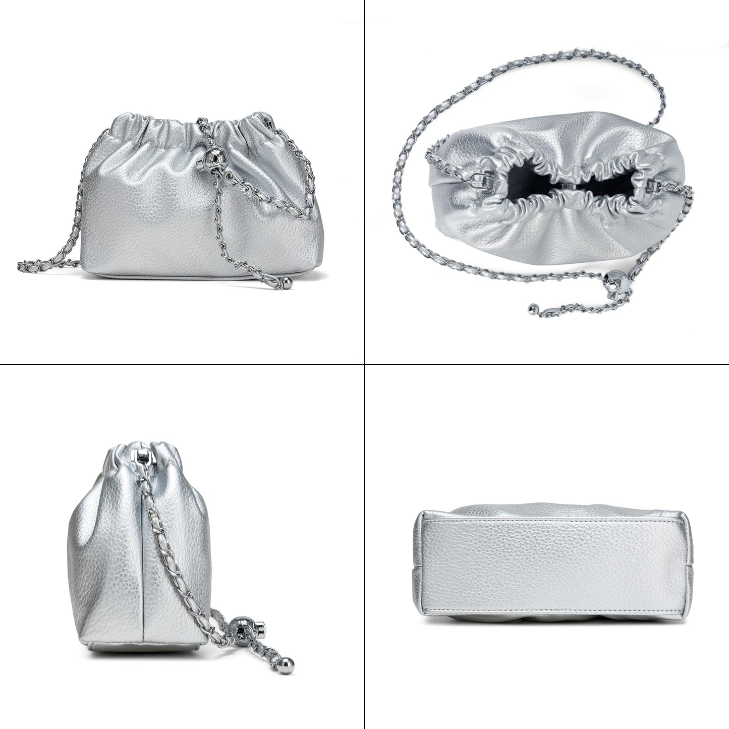 Small Crossbody Bag For Women Trendy.Dumpling Bag Clutch Purse For Women Evening Bag Cloud Purse Vegan Leather Hobo Bag