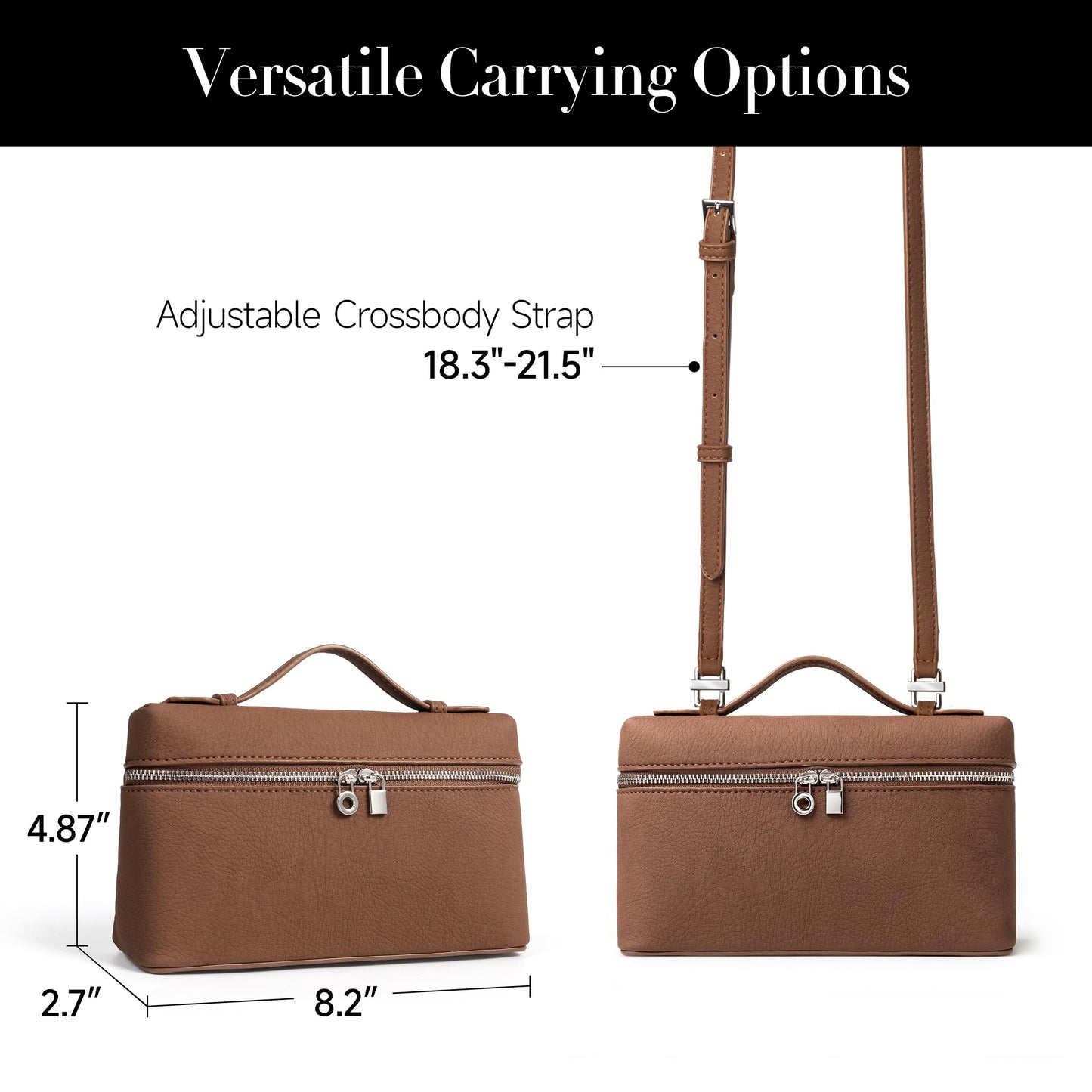 Joryin Crossbody Bag for Women Top-Handle Purse Small Pouch Designer Evening Clutch Shoulder Handbag Trendy