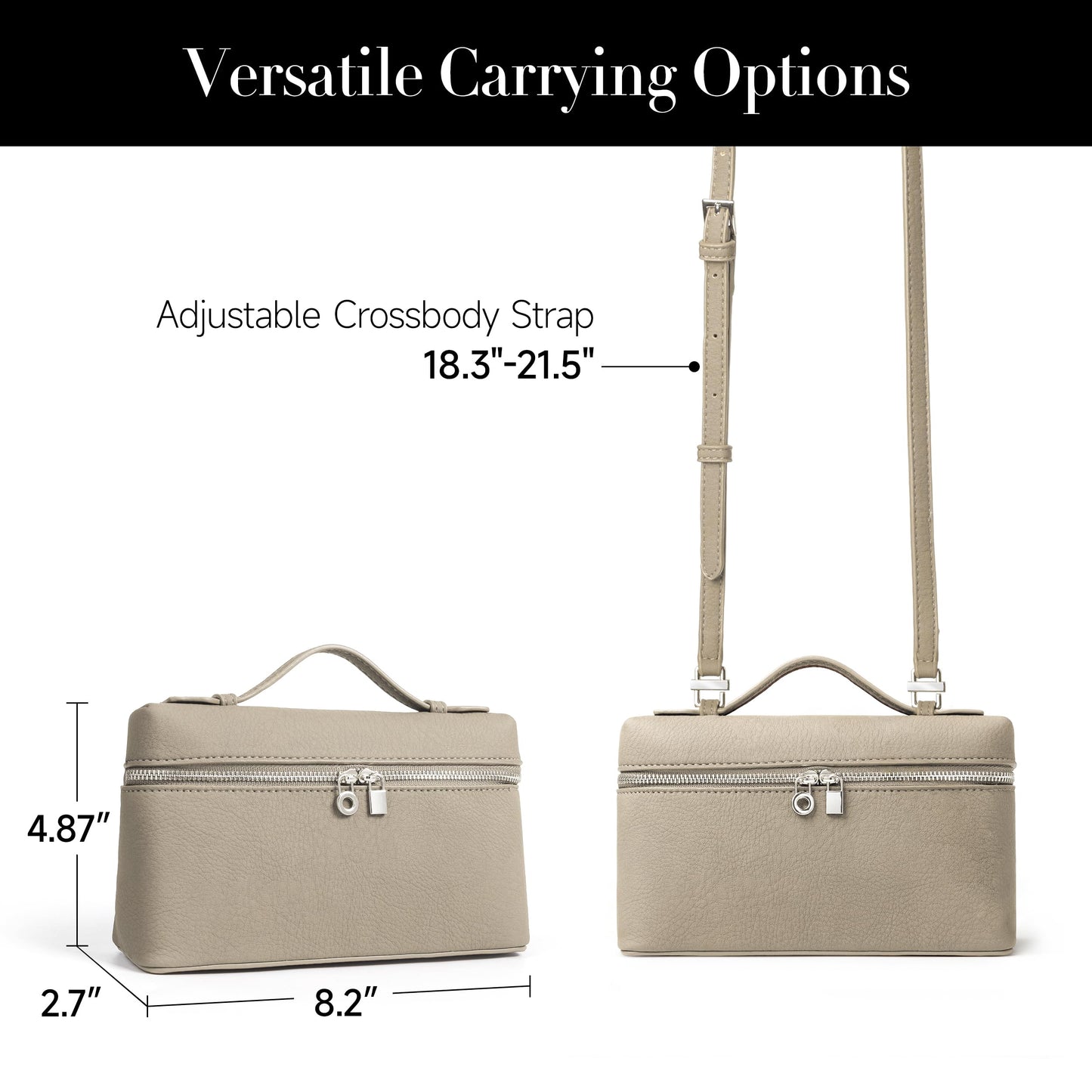 Joryin Crossbody Bag for Women Top-Handle Purse Small Pouch Designer Evening Clutch Shoulder Handbag Trendy