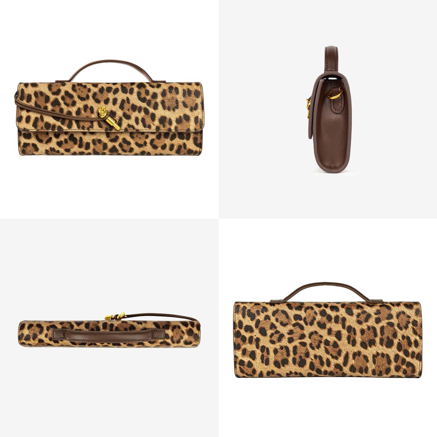 Joryin Woven Purse for Women Evening Clutch Woven Leather & Suede Handbags Crossbody Bag Suede Purse Formal Evening Bag