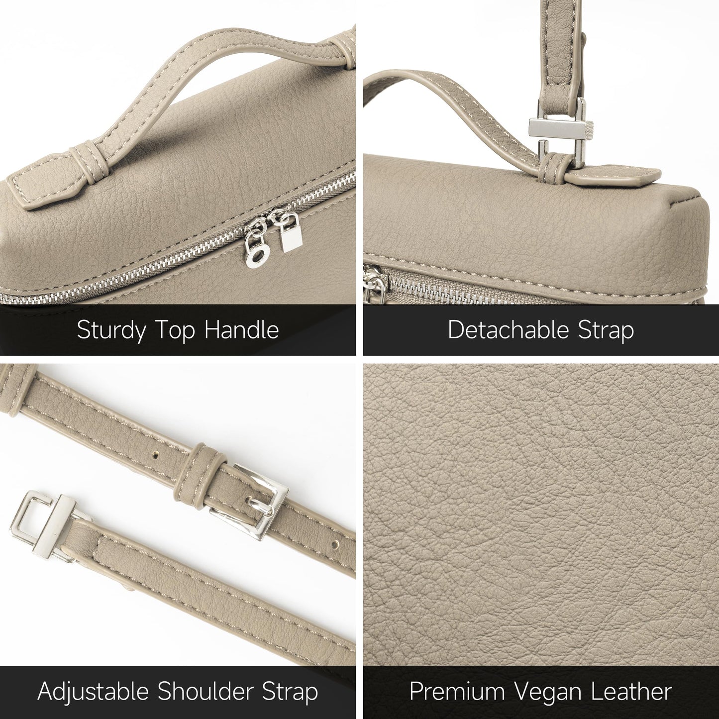Joryin Crossbody Bag for Women Top-Handle Purse Small Pouch Designer Evening Clutch Shoulder Handbag Trendy