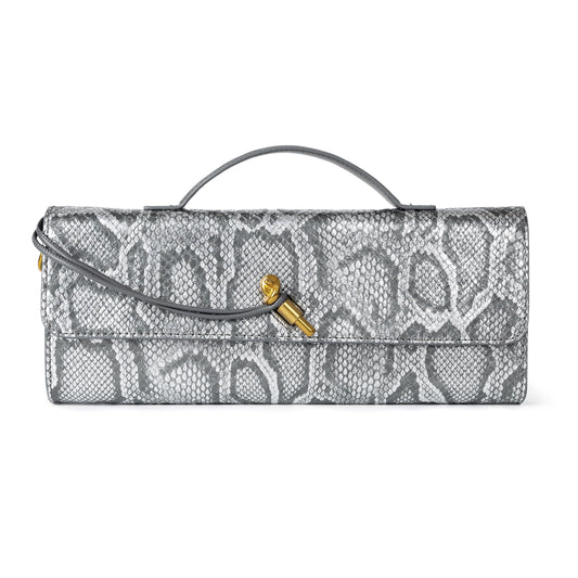 Woven Purse For Women Evening Clutch Woven Leather Handbags Crossbody Bag Suede Purse Formal Evening bag Sterling Python