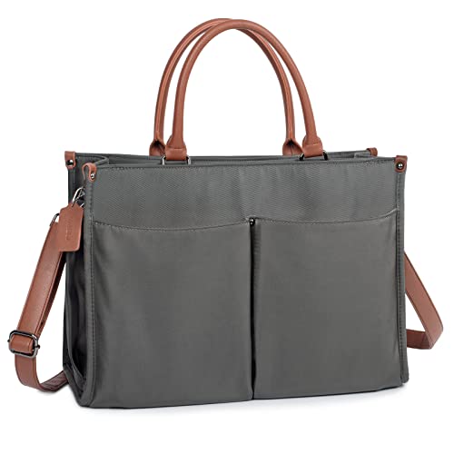 Joryin Women's Laptop Tote Bag for Work, Nylon Tote Bags for Women, Nurses, Teachers, Students